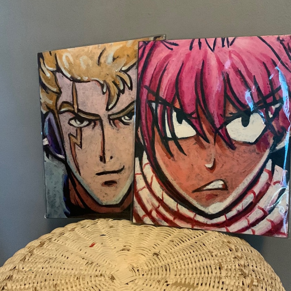 Fairy Tail Oil Pastel Pictures